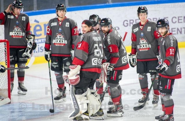 Photo hockey match Grenoble  - Bordeaux le 26/10/2021