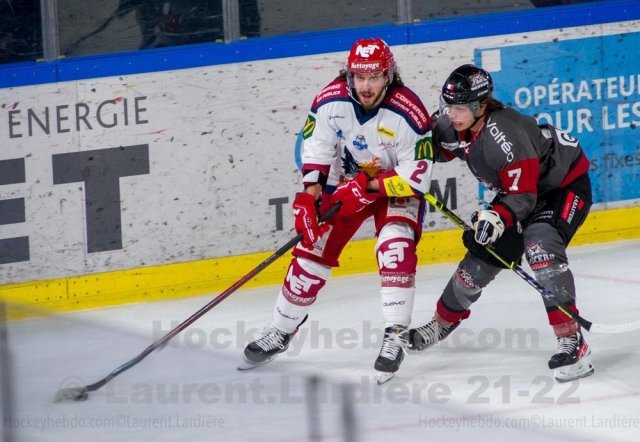 Photo hockey match Grenoble  - Bordeaux le 26/10/2021