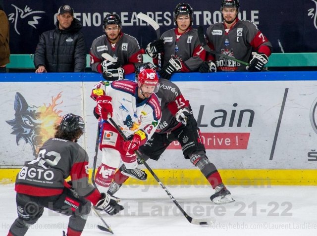 Photo hockey match Grenoble  - Bordeaux le 26/10/2021