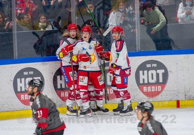 Photo hockey match Grenoble  - Bordeaux le 26/10/2021