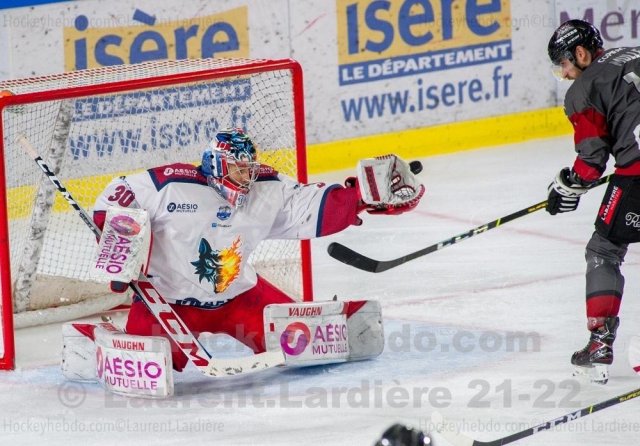 Photo hockey match Grenoble  - Bordeaux le 26/10/2021