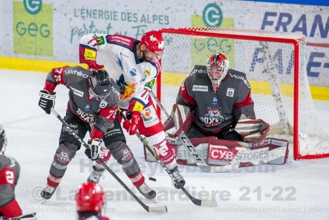 Photo hockey match Grenoble  - Bordeaux le 26/10/2021