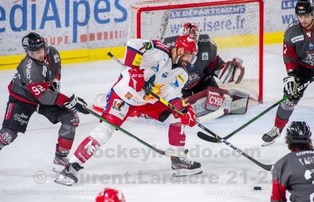 Photo hockey match Grenoble  - Bordeaux le 26/10/2021