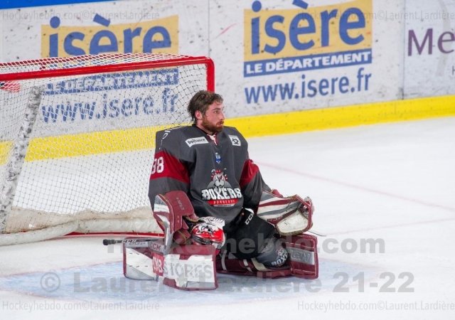 Photo hockey match Grenoble  - Bordeaux le 26/10/2021