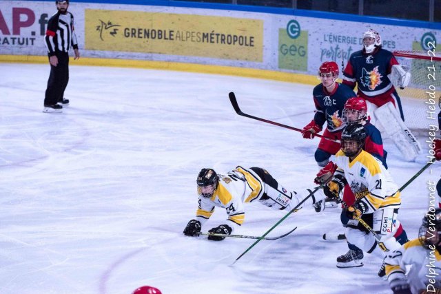 Photo hockey reportage U20: Grenoble - Rouen