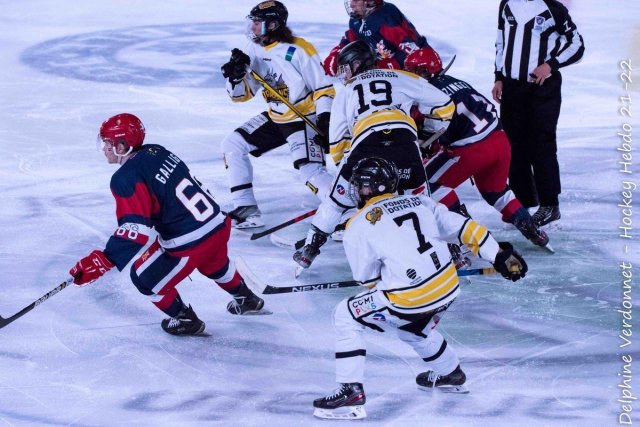 Photo hockey reportage U20: Grenoble - Rouen