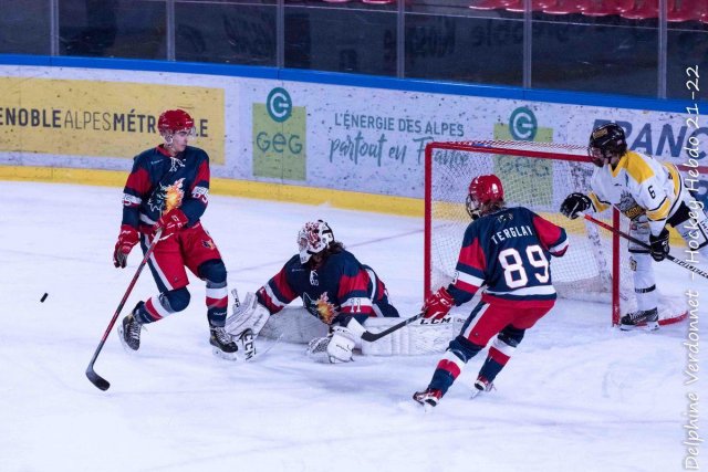 Photo hockey reportage U20: Grenoble - Rouen