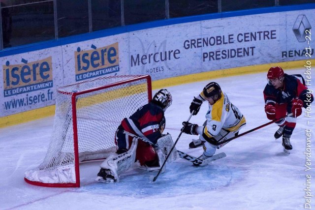 Photo hockey reportage U20: Grenoble - Rouen