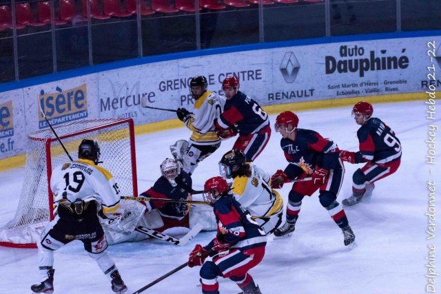 Photo hockey reportage U20: Grenoble - Rouen