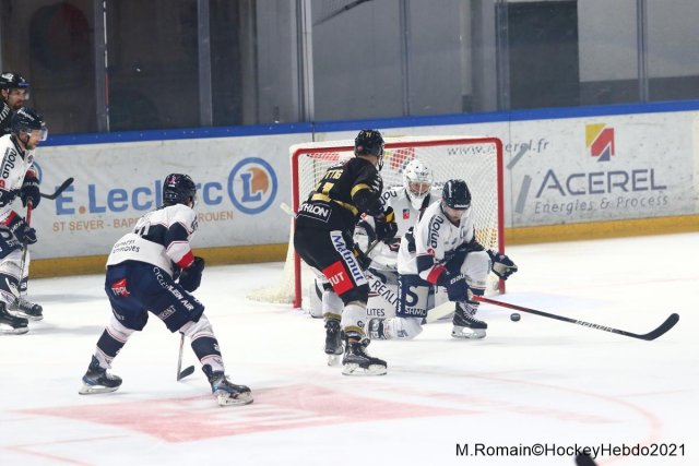 Photo hockey match Rouen - Angers  le 29/10/2021