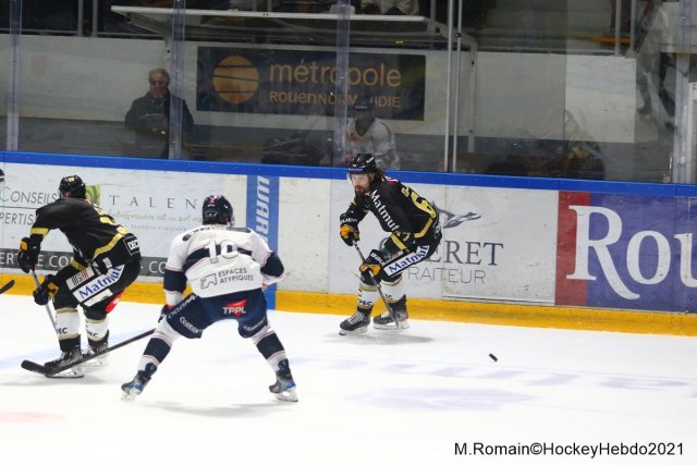 Photo hockey match Rouen - Angers  le 29/10/2021