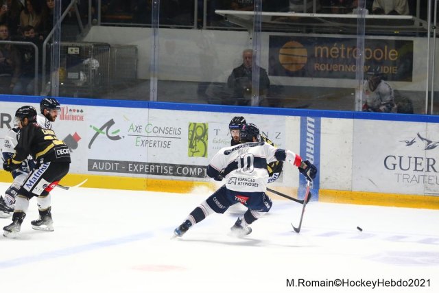 Photo hockey match Rouen - Angers  le 29/10/2021
