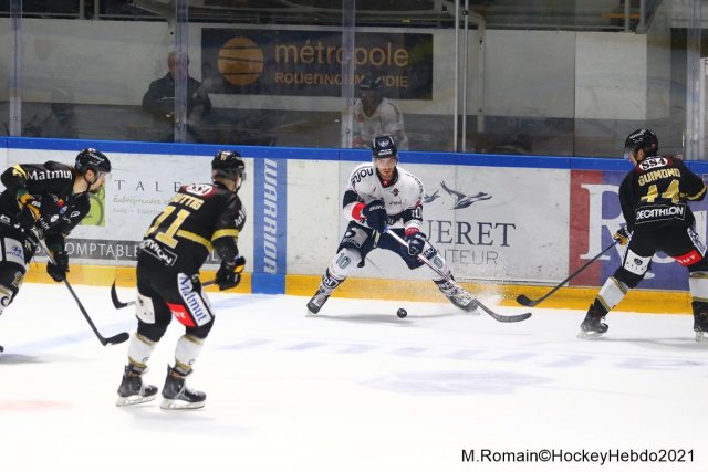 Photo hockey match Rouen - Angers  le 29/10/2021