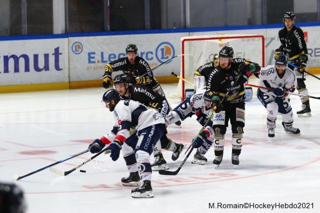 Photo hockey match Rouen - Angers  le 29/10/2021