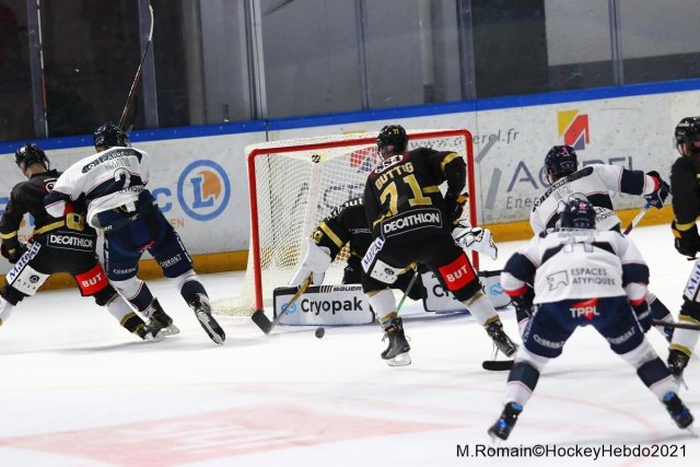 Photo hockey match Rouen - Angers  le 29/10/2021