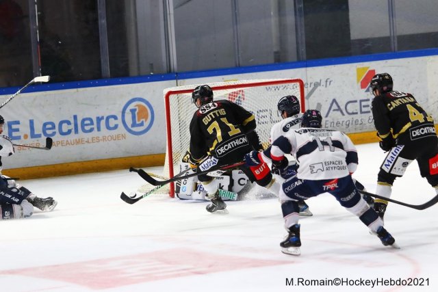 Photo hockey match Rouen - Angers  le 29/10/2021