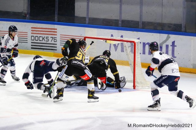 Photo hockey match Rouen - Angers  le 29/10/2021