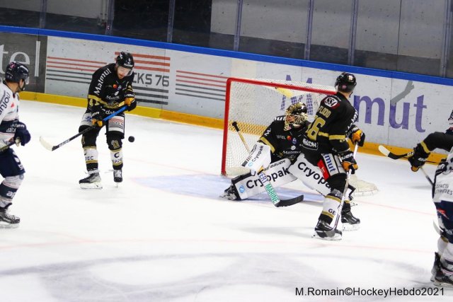 Photo hockey match Rouen - Angers  le 29/10/2021