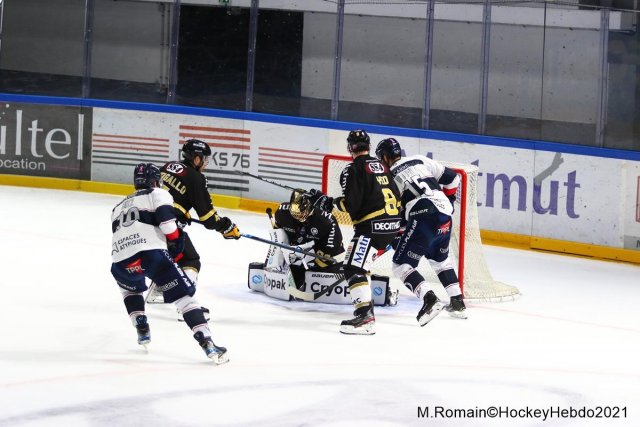 Photo hockey match Rouen - Angers  le 29/10/2021