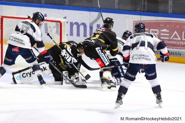 Photo hockey match Rouen - Angers  le 29/10/2021