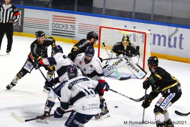 Photo hockey match Rouen - Angers  le 29/10/2021