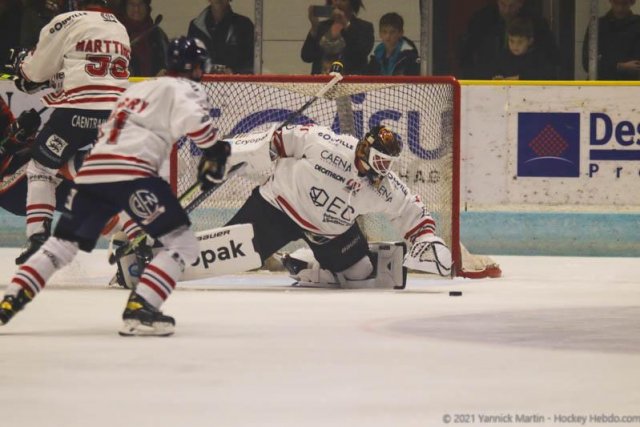 Photo hockey match Clermont-Ferrand - Caen  le 30/10/2021