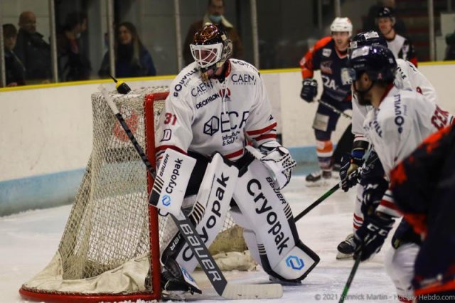 Photo hockey match Clermont-Ferrand - Caen  le 30/10/2021