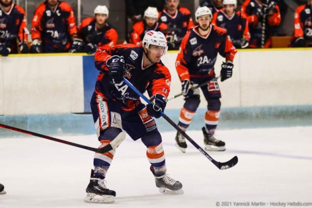 Photo hockey match Clermont-Ferrand - Caen  le 30/10/2021