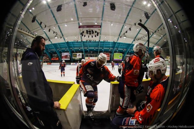 Photo hockey match Clermont-Ferrand - Caen  le 30/10/2021