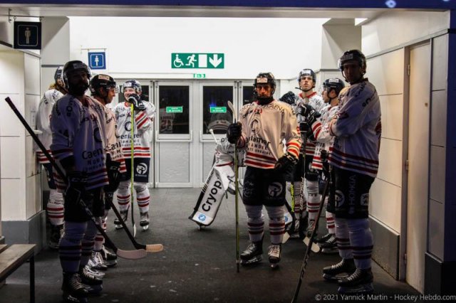 Photo hockey match Clermont-Ferrand - Caen  le 30/10/2021