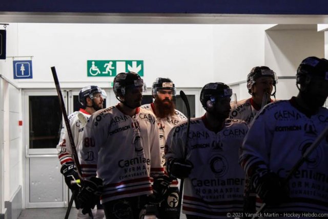 Photo hockey match Clermont-Ferrand - Caen  le 30/10/2021
