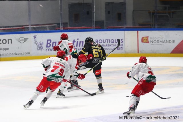 Photo hockey match Rouen - Cergy-Pontoise le 03/11/2021