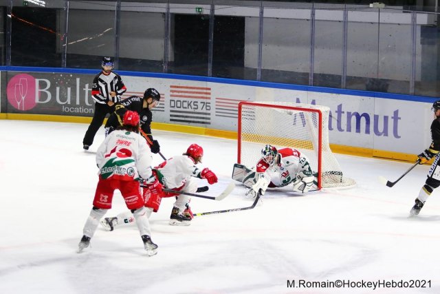 Photo hockey match Rouen - Cergy-Pontoise le 03/11/2021