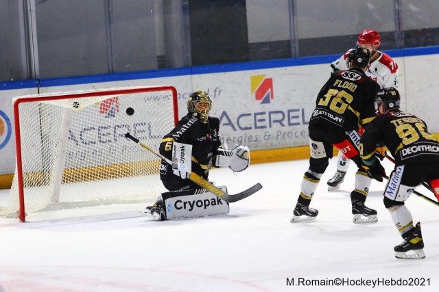 Photo hockey match Rouen - Cergy-Pontoise le 03/11/2021