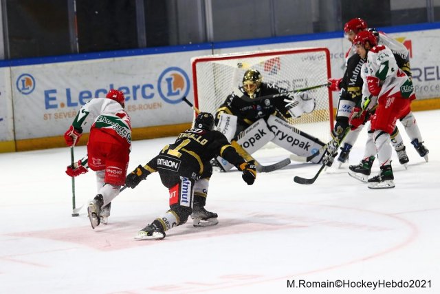 Photo hockey match Rouen - Cergy-Pontoise le 03/11/2021