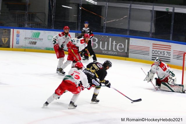 Photo hockey match Rouen - Cergy-Pontoise le 03/11/2021
