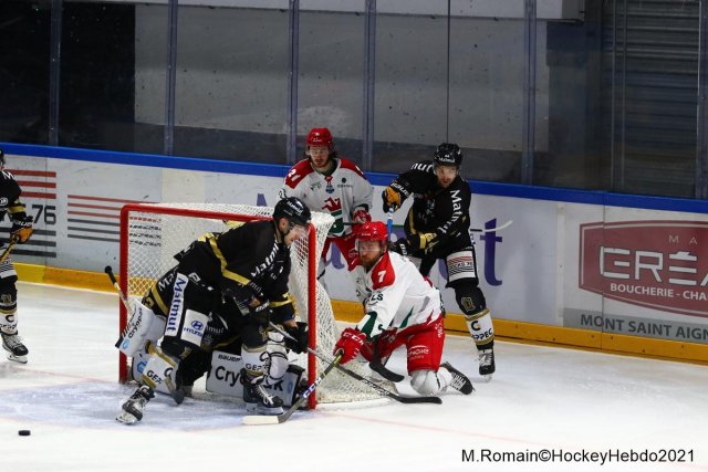 Photo hockey match Rouen - Cergy-Pontoise le 03/11/2021