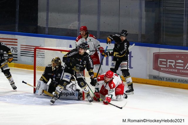 Photo hockey match Rouen - Cergy-Pontoise le 03/11/2021
