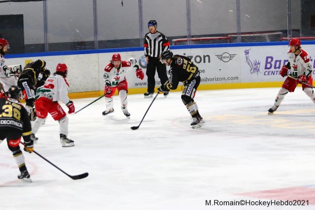 Photo hockey match Rouen - Cergy-Pontoise le 03/11/2021