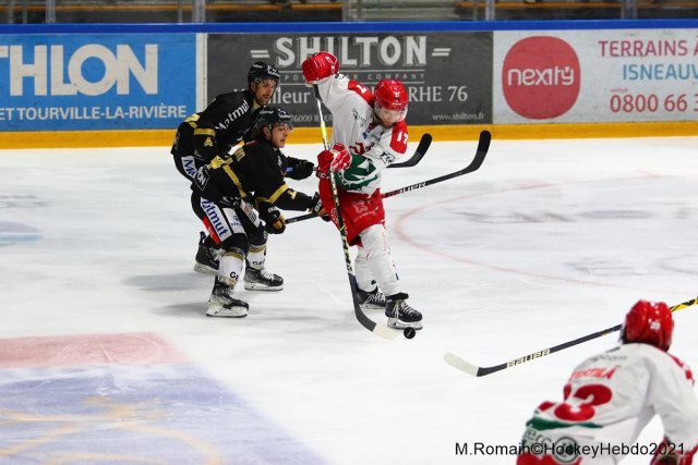 Photo hockey match Rouen - Cergy-Pontoise le 03/11/2021