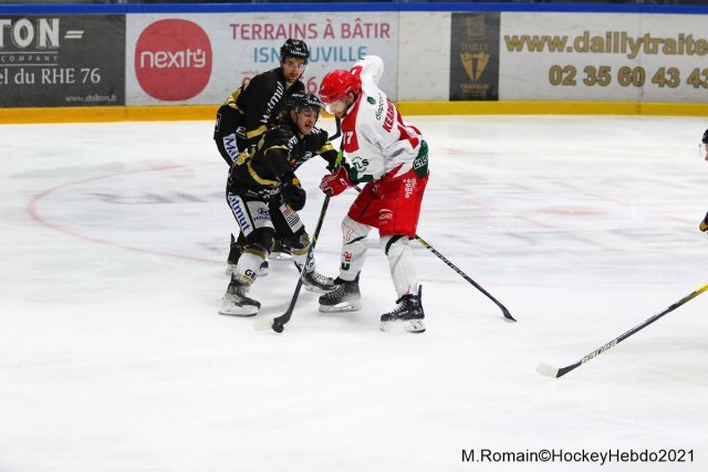 Photo hockey match Rouen - Cergy-Pontoise le 03/11/2021