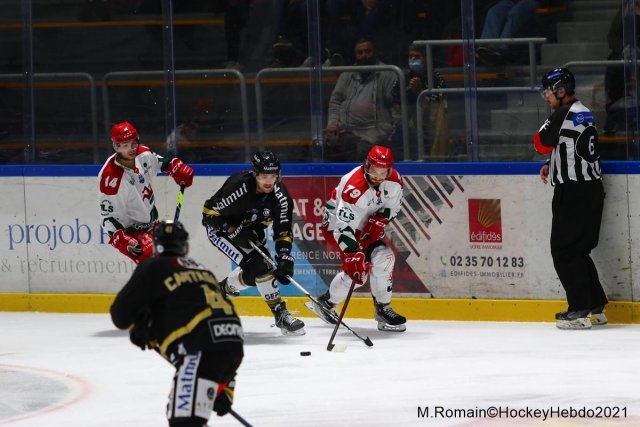 Photo hockey match Rouen - Cergy-Pontoise le 03/11/2021