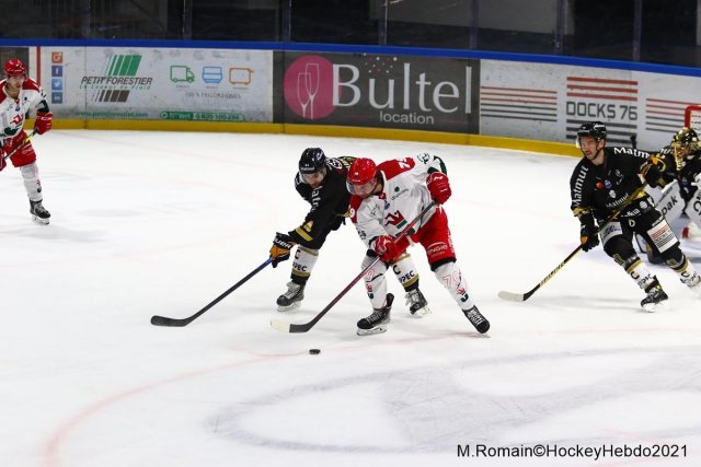 Photo hockey match Rouen - Cergy-Pontoise le 03/11/2021
