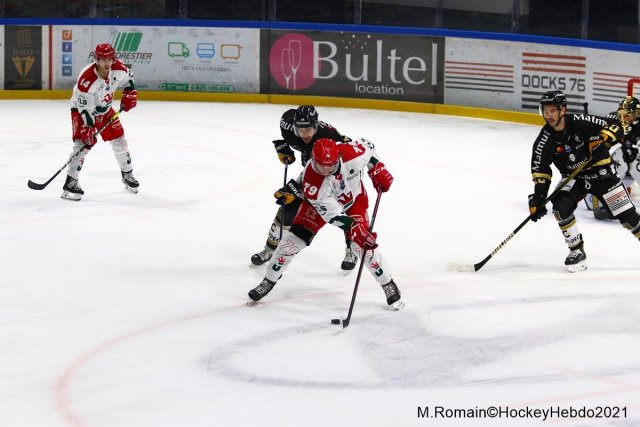 Photo hockey match Rouen - Cergy-Pontoise le 03/11/2021