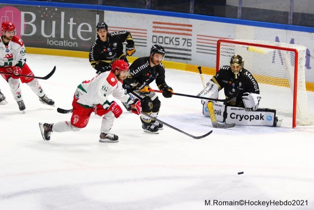 Photo hockey match Rouen - Cergy-Pontoise le 03/11/2021