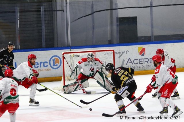 Photo hockey match Rouen - Cergy-Pontoise le 03/11/2021