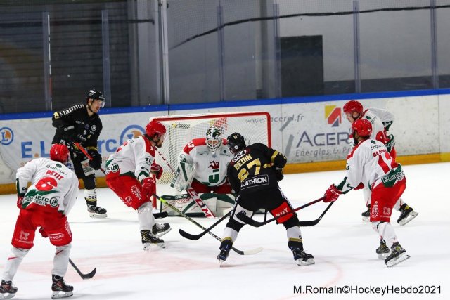 Photo hockey match Rouen - Cergy-Pontoise le 03/11/2021