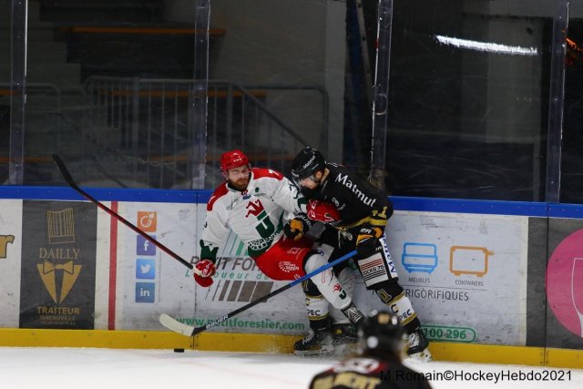 Photo hockey match Rouen - Cergy-Pontoise le 03/11/2021
