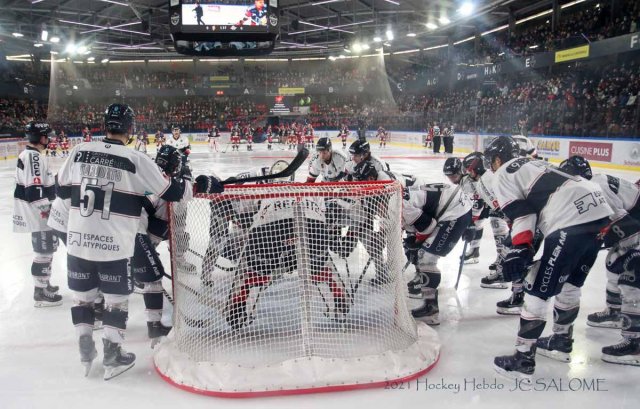 Photo hockey match Grenoble  - Angers  le 06/11/2021