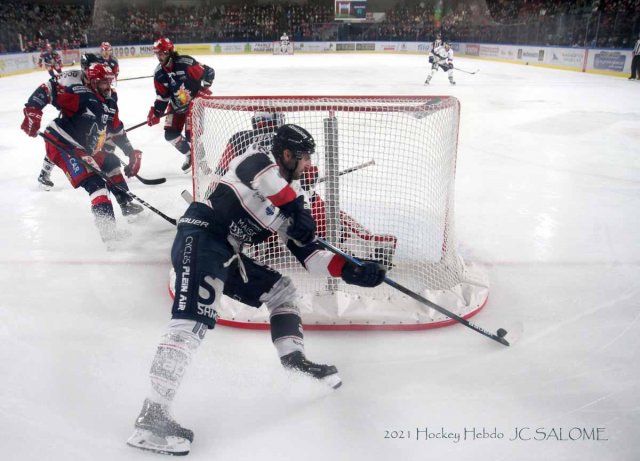 Photo hockey match Grenoble  - Angers  le 06/11/2021